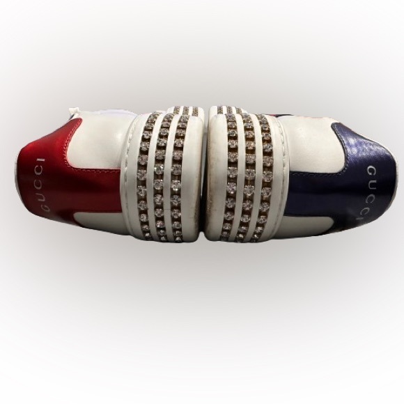 Gucci Ace Platform Sneakers with Crystals size 38 - Picture 10 of 16